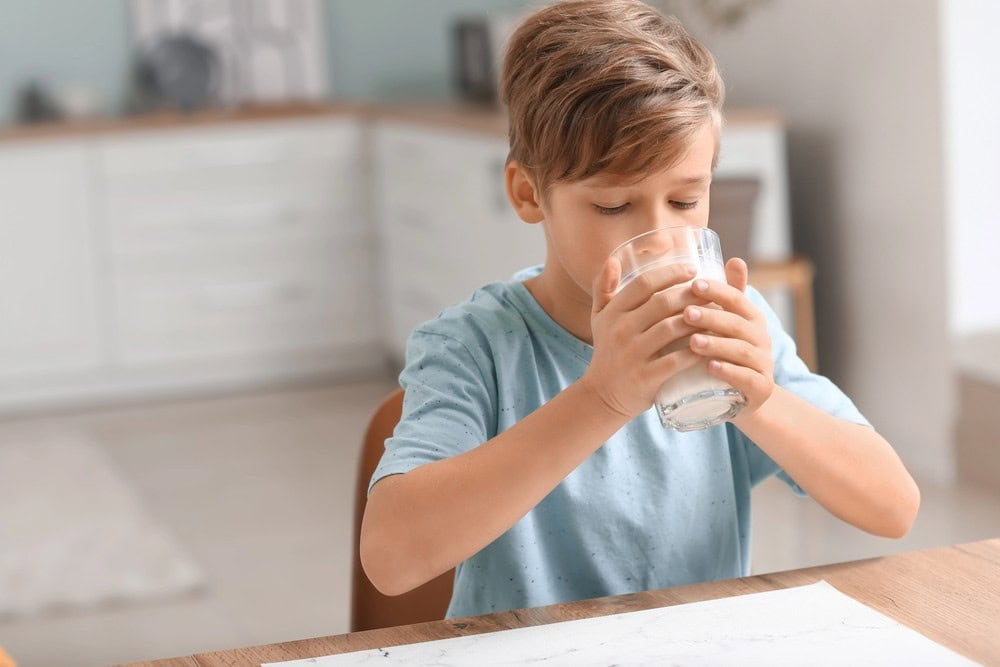 Welches Getränk ist gut für das Körperwachstum von Kindern?